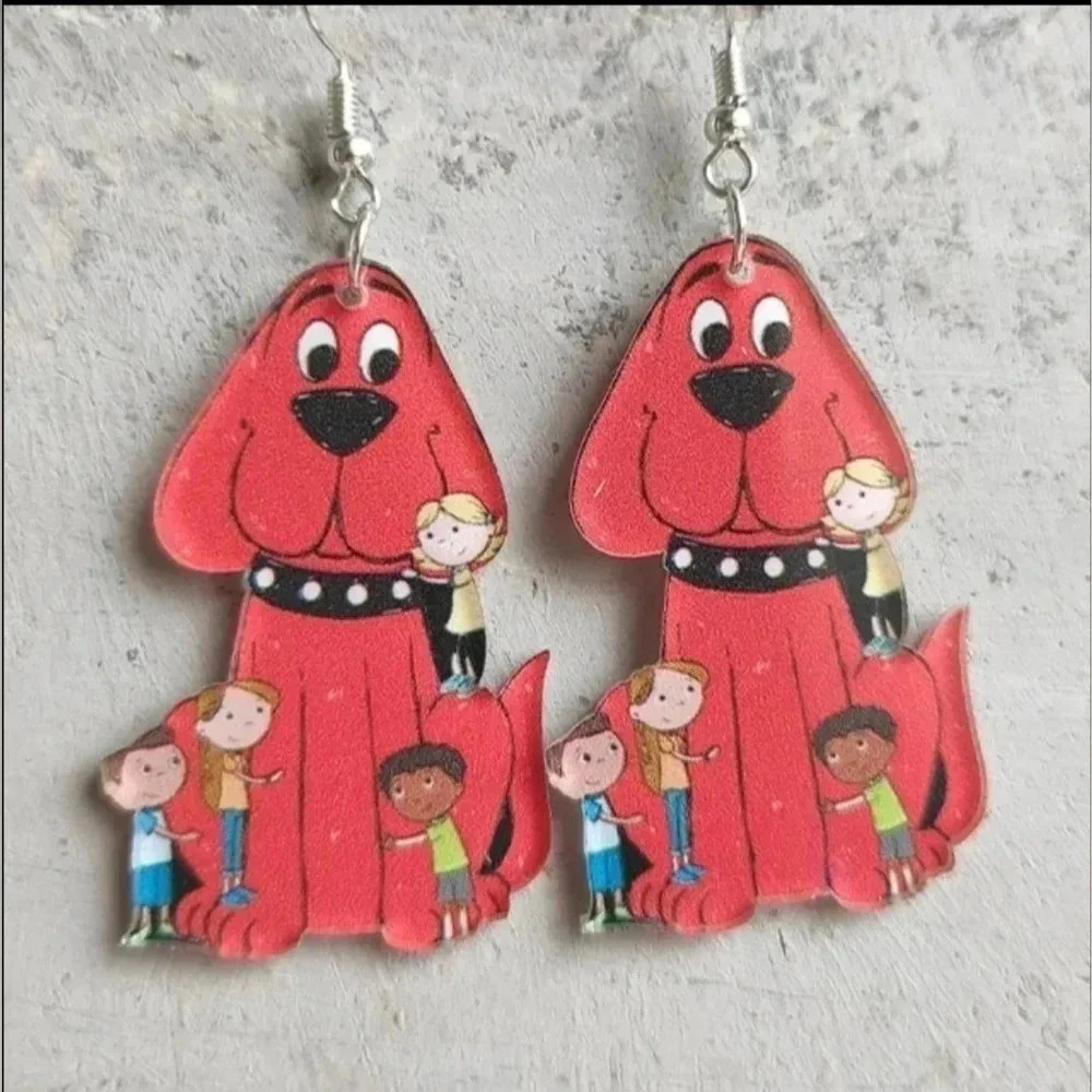 CHILDRENS book character earrings. New - Picture 4 of 4